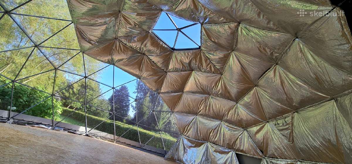 50m2 +Loftas Glamping Namelis, Visų sezonų kupolas - nuotraukos Nr. 11