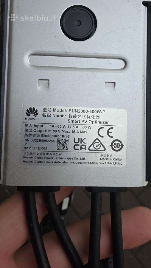 Huawei Sun2000 6kw m1 ir optimizatoriai - nuotraukos Nr. 4