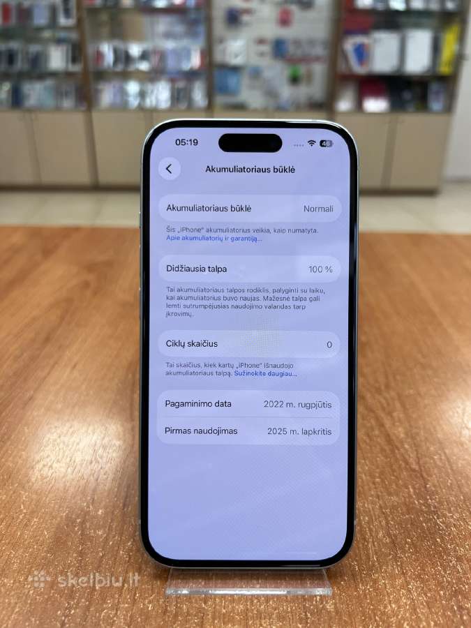 Apple iPhone 15 128 GB (Naudotas) - nuotraukos Nr. 3