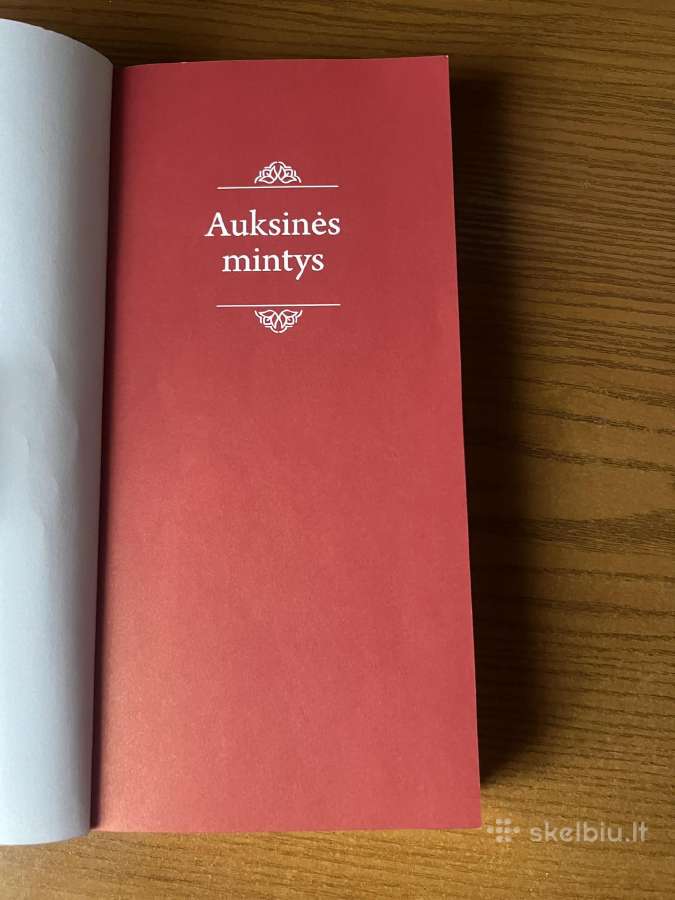 Knyga “ Auksinės mintys “ - nuotraukos Nr. 3