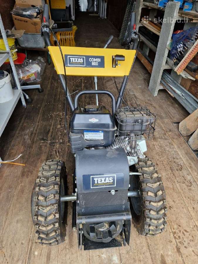 Motoblokas Texas Combi 800b benzininis - nuotraukos Nr. 2