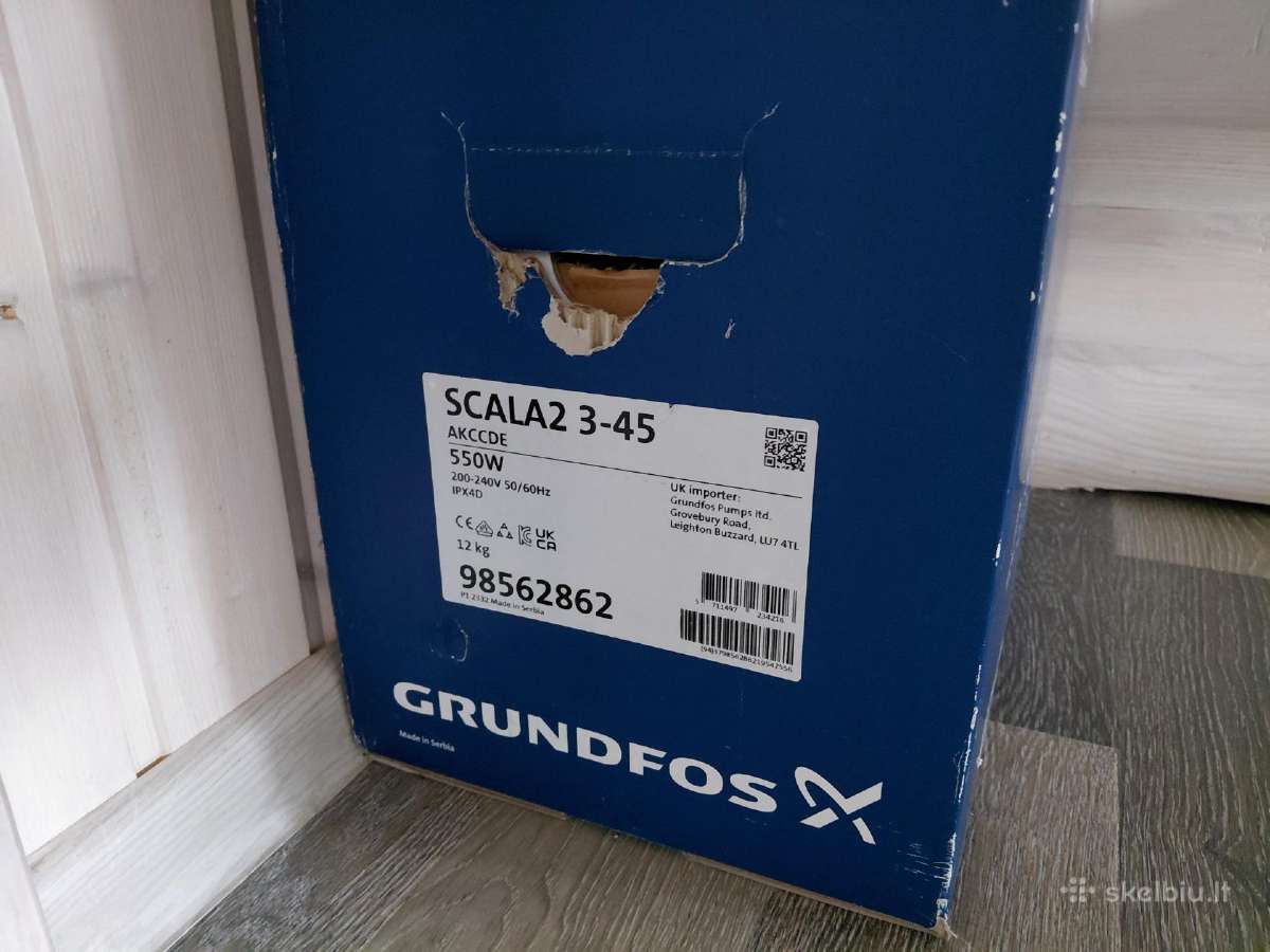 Vandens siurblys grundfos scala2 - nuotraukos Nr. 2