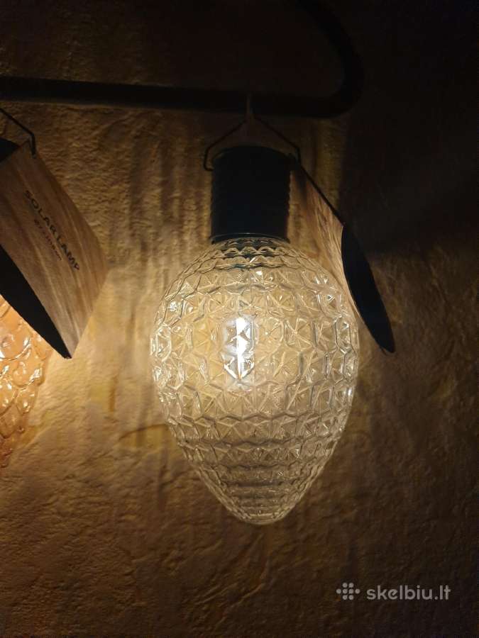 Saulės energija įkraunami LED žibintai - nuotraukos Nr. 8