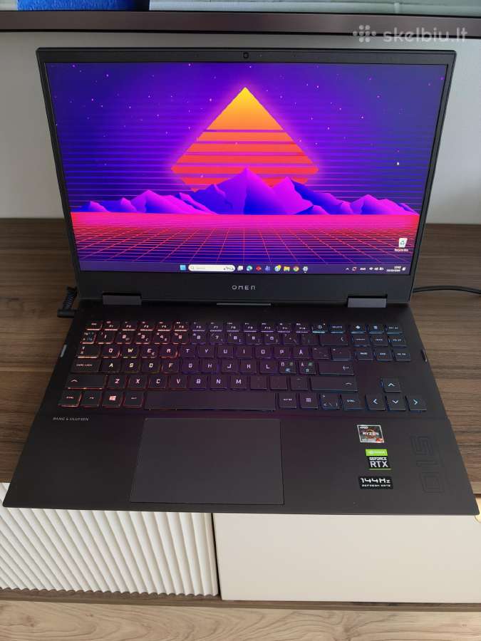 Hp Omen 15 Rtx 3070 - nuotraukos Nr. 2