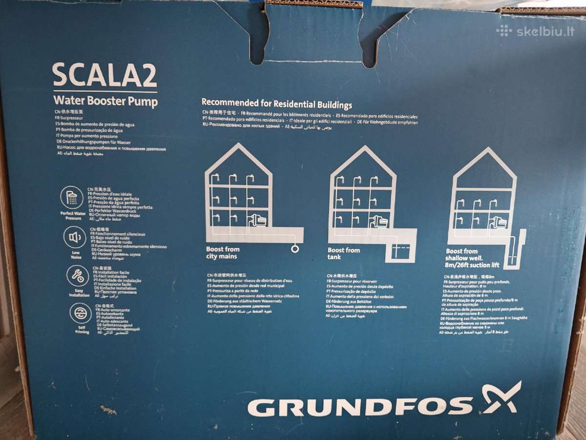 Vandens siurblys grundfos scala2 - nuotraukos Nr. 3