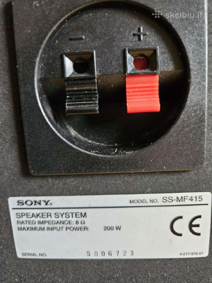 Sony Ss-mf415 - nuotraukos Nr. 2