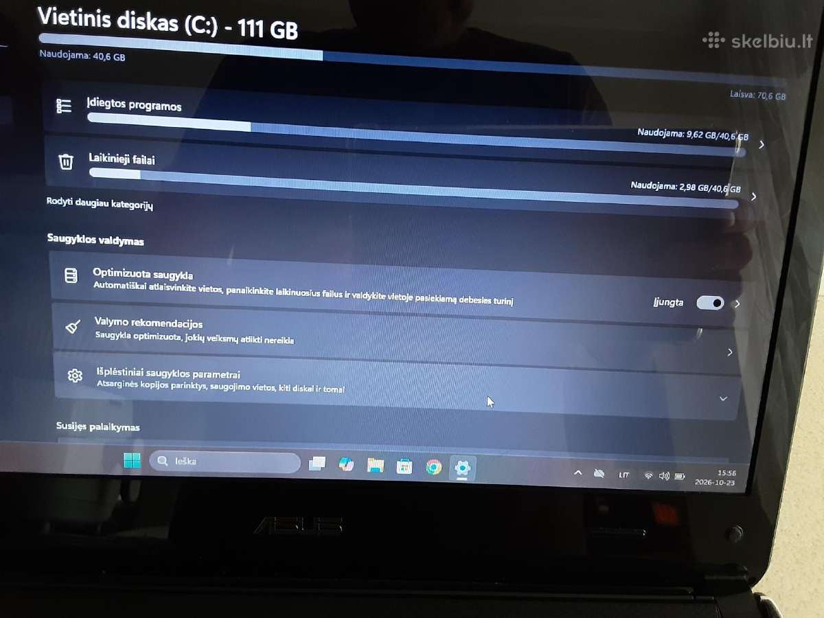Asus U41s - nuotraukos Nr. 9