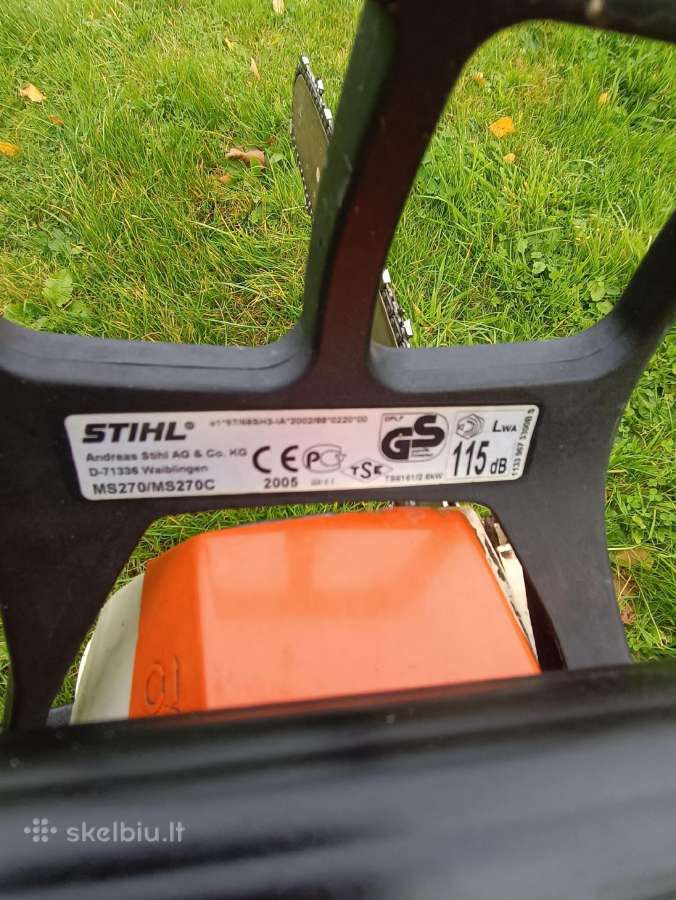 Stihl ms270 2.6 kw - nuotraukos Nr. 3