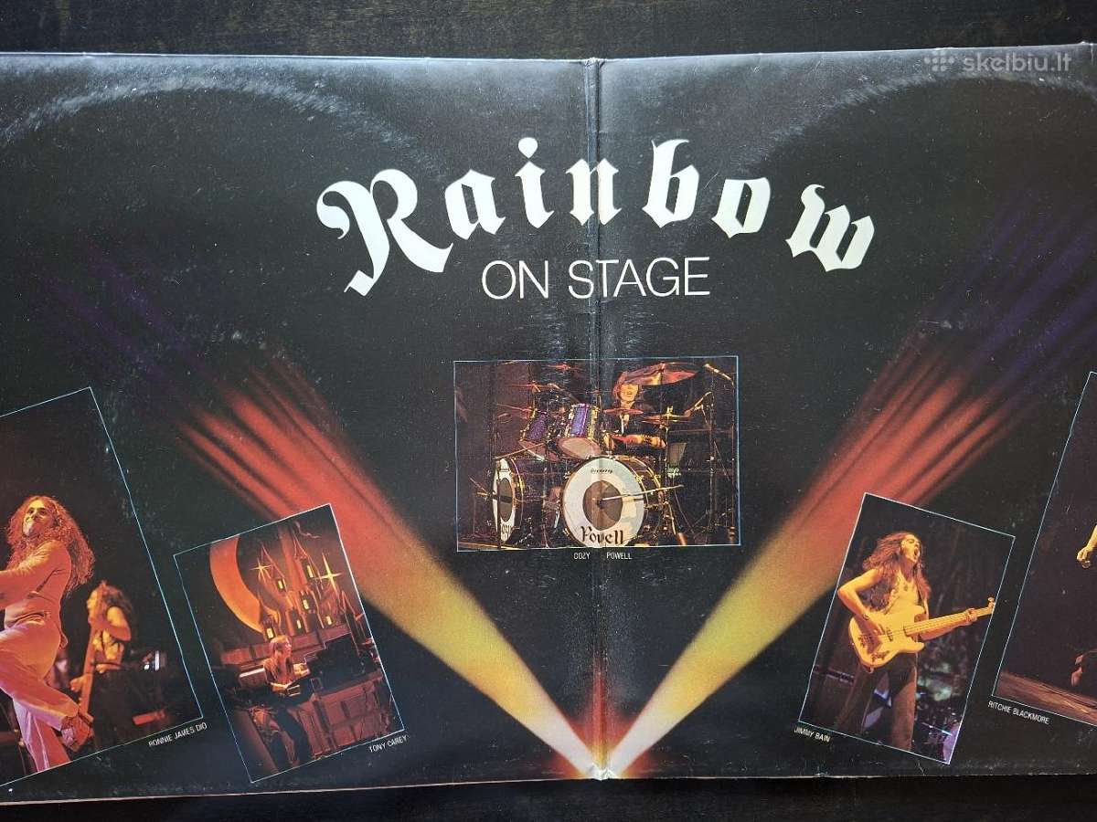 Rainbow 1977 "On Stage" 2 Lp - nuotraukos Nr. 2
