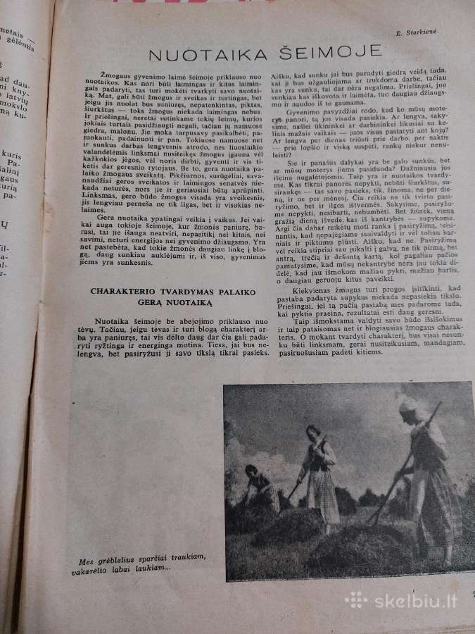 Moteris senovine zurnalai - nuotraukos Nr. 14