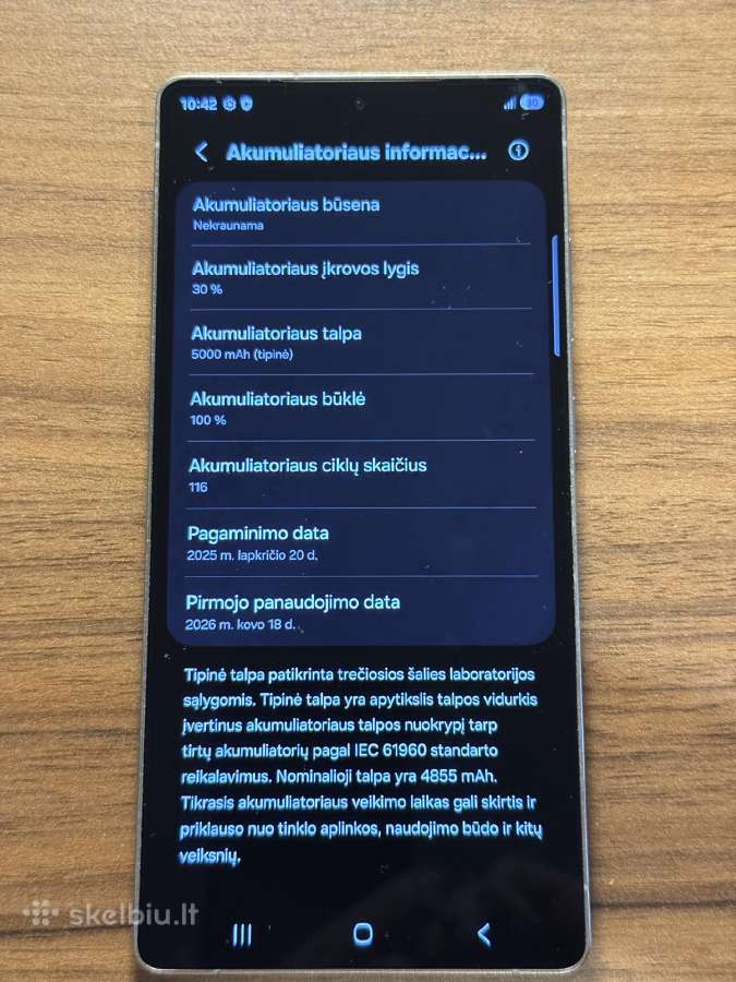Samsung S25 Ultra 516gb + draudimas - nuotraukos Nr. 3
