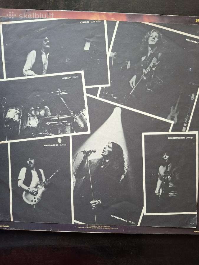 Whitesnake 1980 "Live In The Heart Of The City"2lp - nuotraukos Nr. 4
