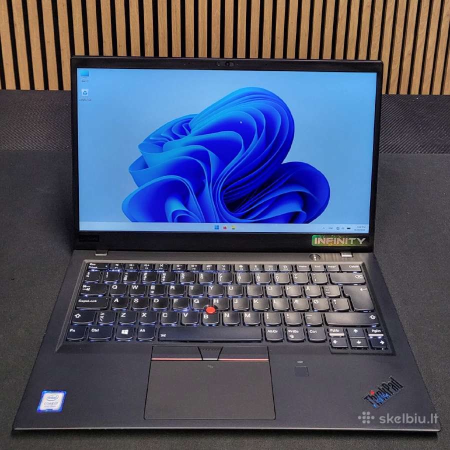 X1 Carbon / i7 8550 / 16 GB Ddr4 / Nvme / 1,1kg - nuotraukos Nr. 2