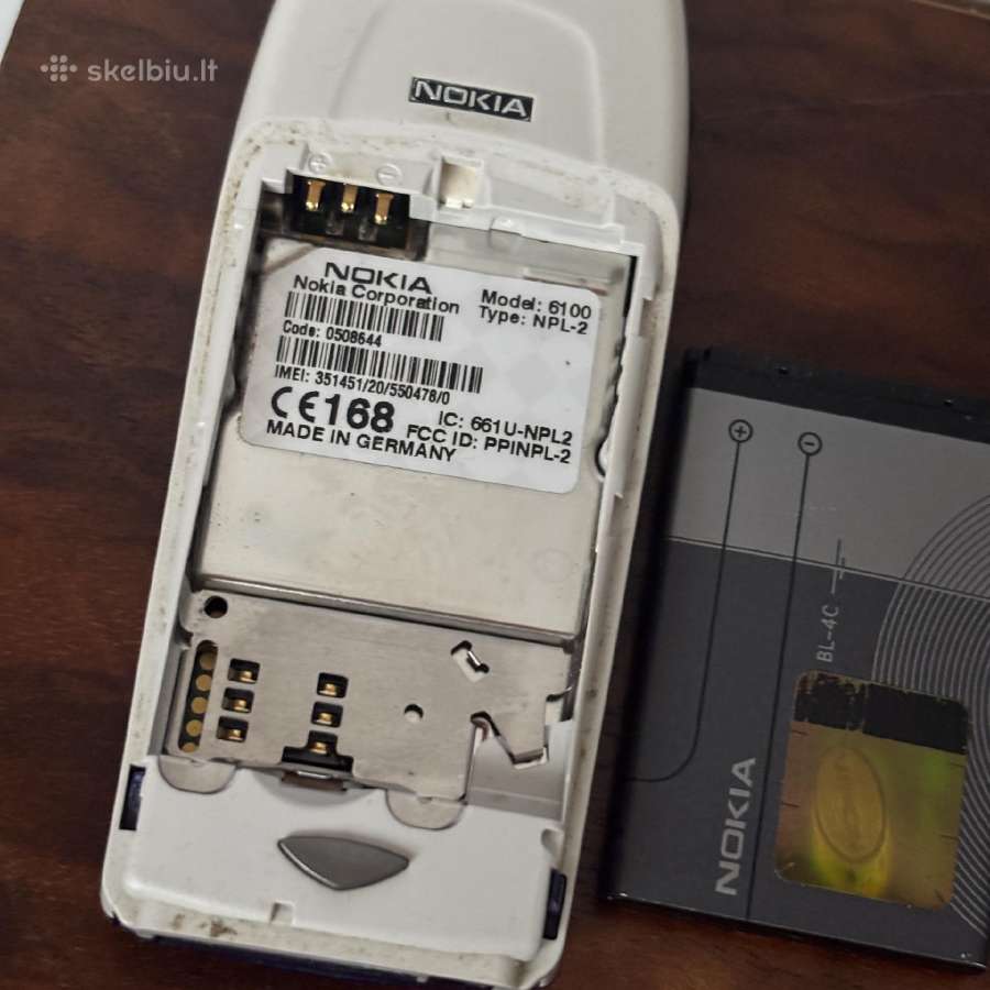 Nokia 6100 - nuotraukos Nr. 5