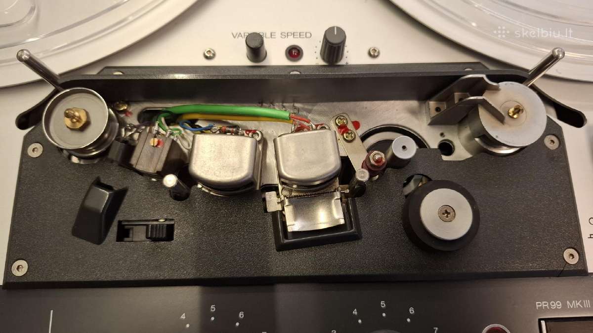 Magnetofonas evox Pr99 MkIII (High Speed, 2-track) - nuotraukos Nr. 9