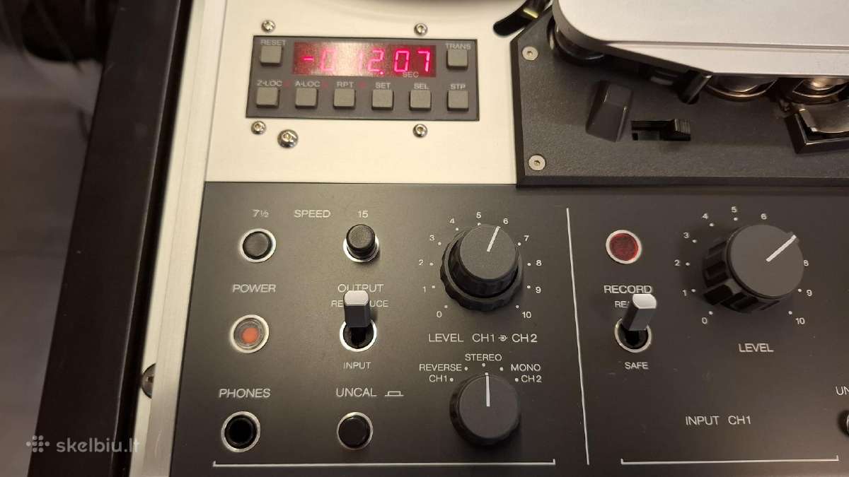 Magnetofonas evox Pr99 MkIII (High Speed, 2-track) - nuotraukos Nr. 11