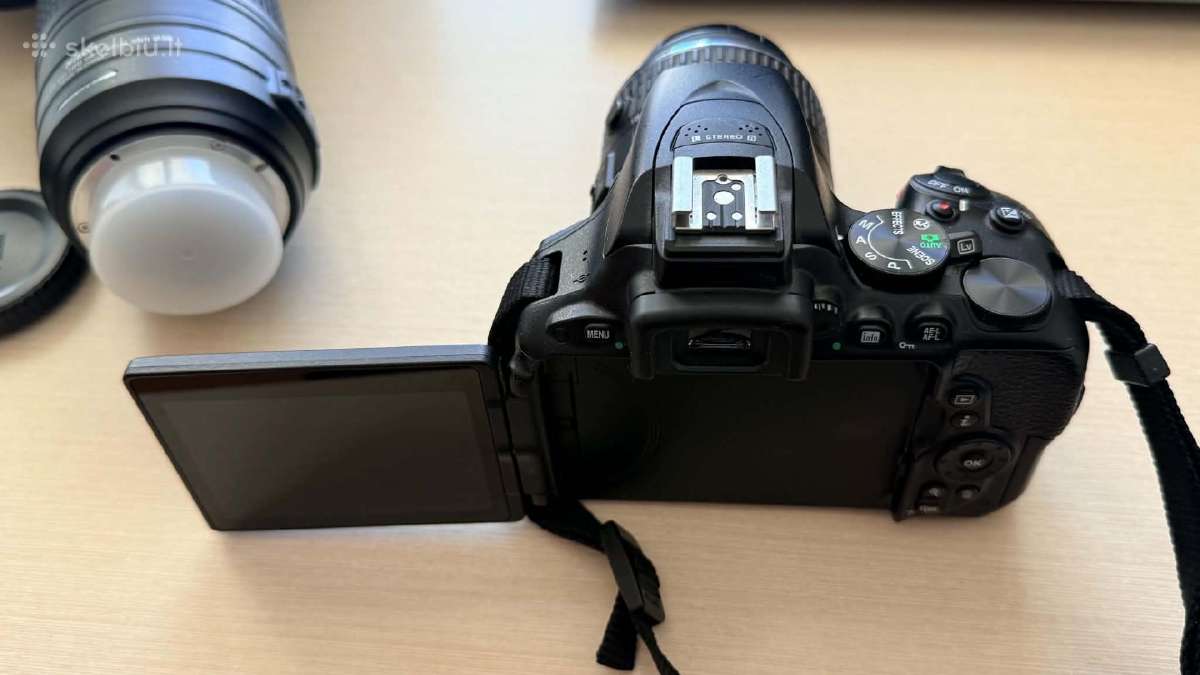 Nikon D5500 + 18–55 ir 55–300 mm Vr objektyvai - nuotraukos Nr. 4