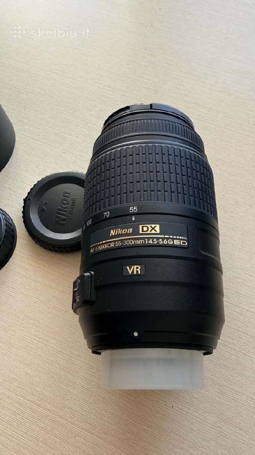 Nikon D5500 + 18–55 ir 55–300 mm Vr objektyvai - nuotraukos Nr. 7