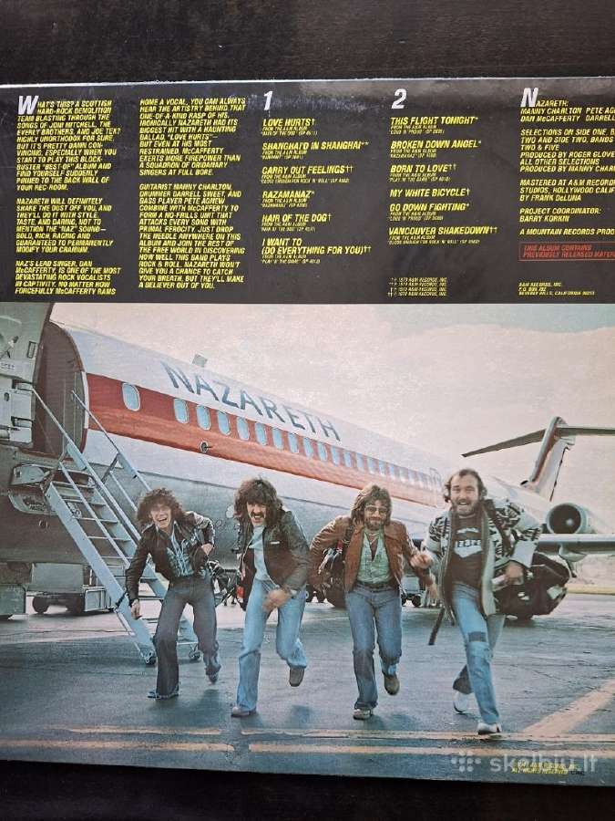 Nazareth 1977 "Hot Tracks" - nuotraukos Nr. 2