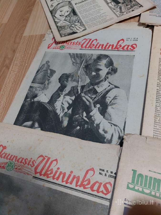 Jaunasis ukininkas 1937 laikrasciai - nuotraukos Nr. 3