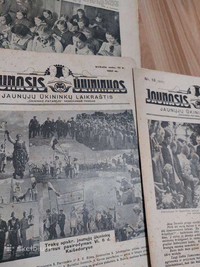 Jaunasis ukininkas 1937 laikrasciai - nuotraukos Nr. 4
