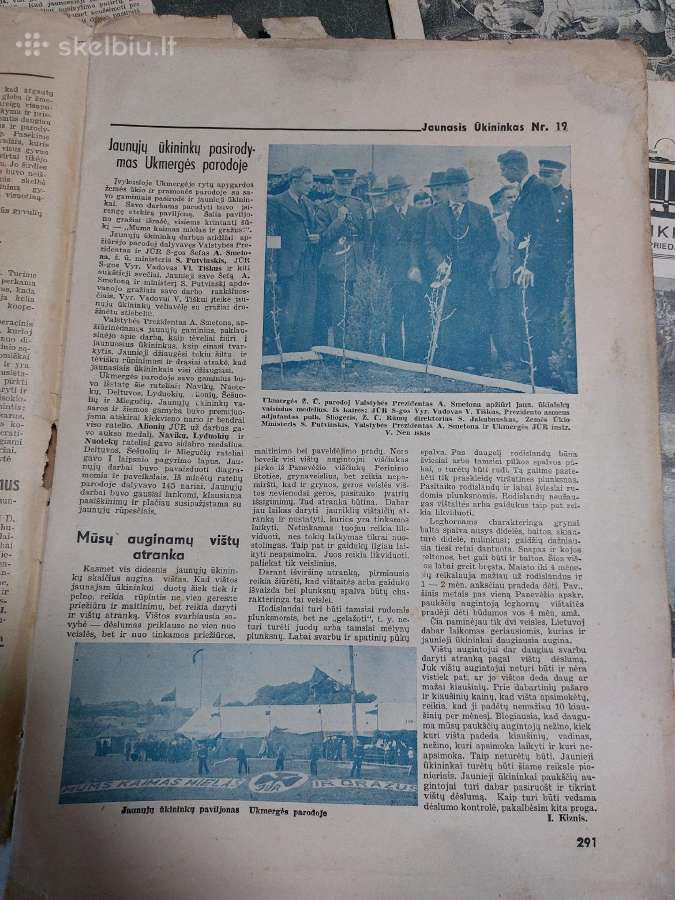 Jaunasis ukininkas 1937 laikrasciai - nuotraukos Nr. 6