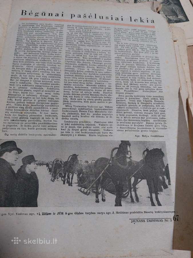 Jaunasis ukininkas 1937 laikrasciai - nuotraukos Nr. 7