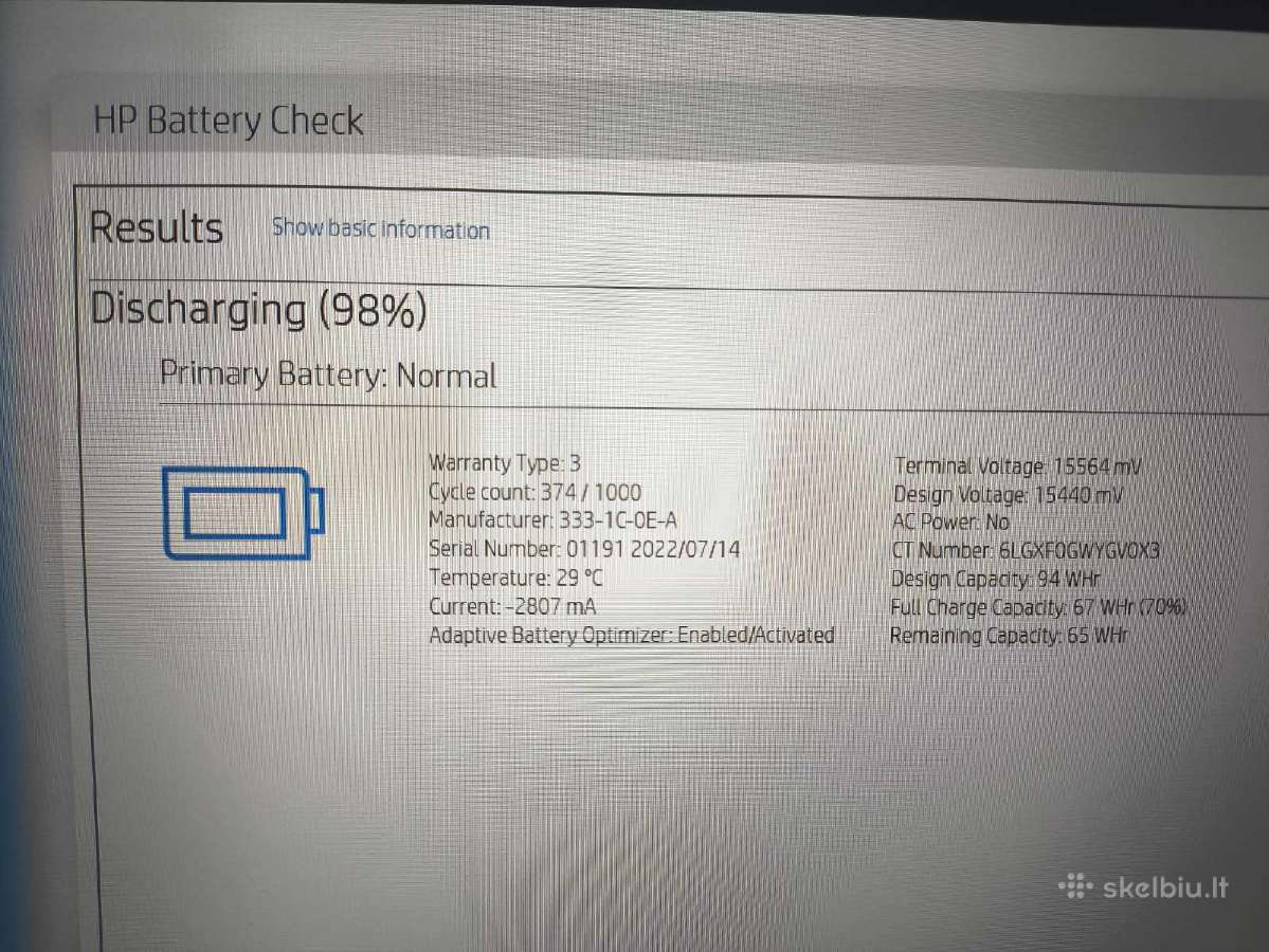 Zbook 17 G8 I7-11850h 64gb 512gb Rtx A5000 16gb - nuotraukos Nr. 8
