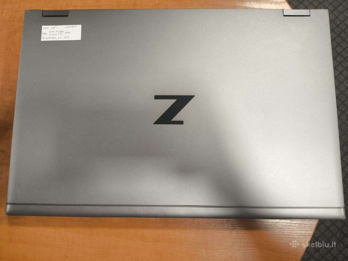Zbook 17 G8 I7-11850h 64gb 512gb Rtx A5000 16gb - nuotraukos Nr. 3