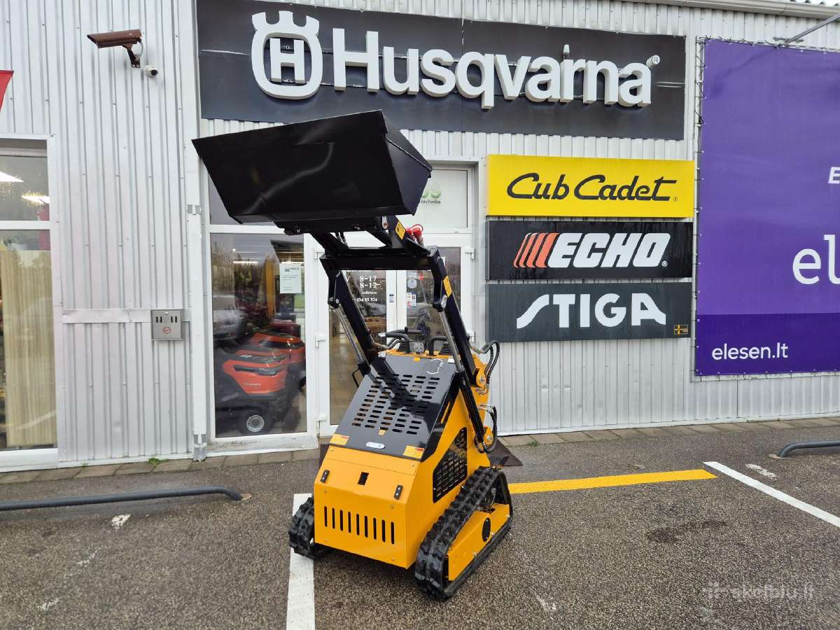 Vikšrinis mini krautuvas Enzo - Ht280 (Benzininis) - nuotraukos Nr. 2