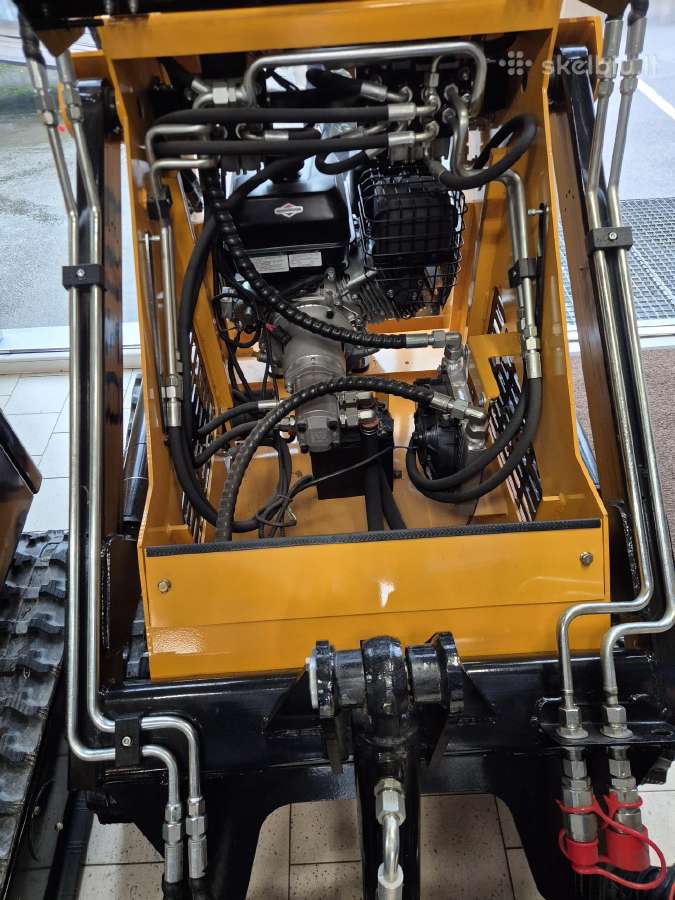 Vikšrinis mini krautuvas Enzo - Ht280 (Benzininis) - nuotraukos Nr. 5