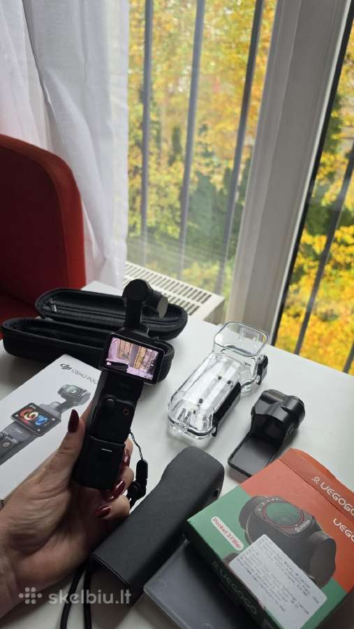Dji Osmo Pocket 3 kamerą su priedais - nuotraukos Nr. 2
