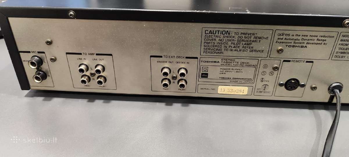 Aurex Toshiba Pc-x88ad būklė top! - nuotraukos Nr. 10