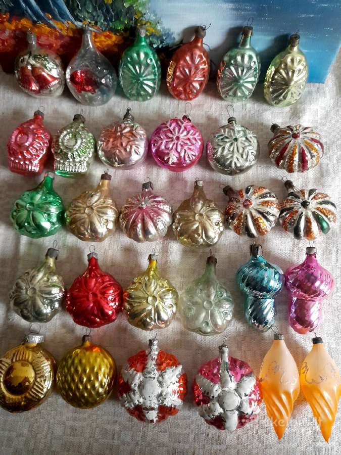 Eglutės žaisliukai 70vnt - nuotraukos Nr. 2