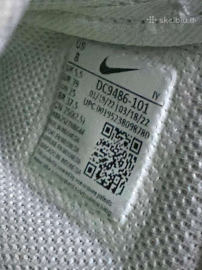 Nike Air Force 1 Low – Balti (Eu 39 / 25 cm) - nuotraukos Nr. 3