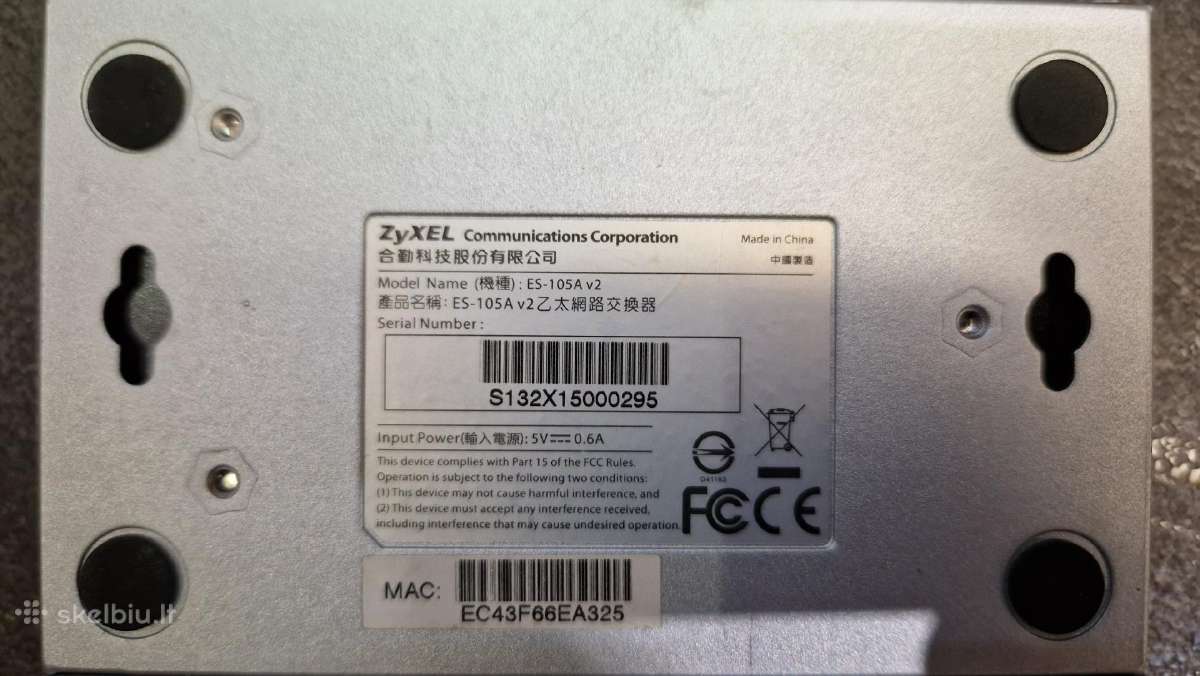 Switch (komutatorius) daug įvairių 5/8/16/24 port - nuotraukos Nr. 16