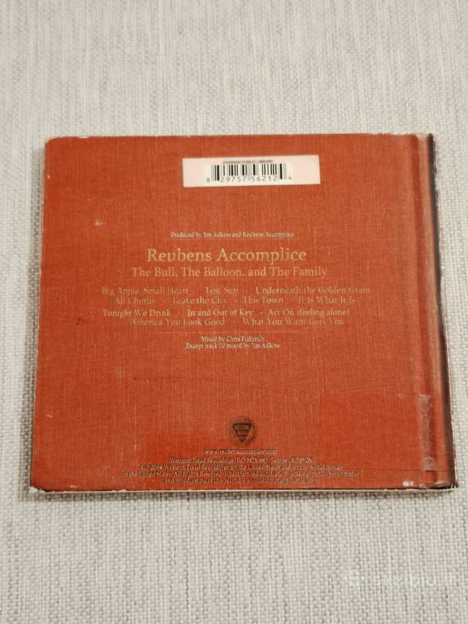 Reubens Accomplice – The Bull (CD albumas) - nuotraukos Nr. 4
