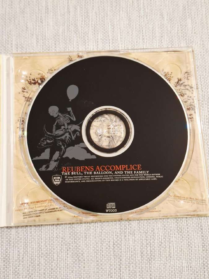 Reubens Accomplice – The Bull (CD albumas) - nuotraukos Nr. 2