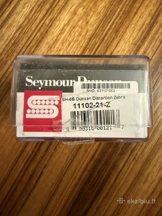 Gitaros nuėmėjas Seymour Duncan Sh6b - nuotraukos Nr. 5