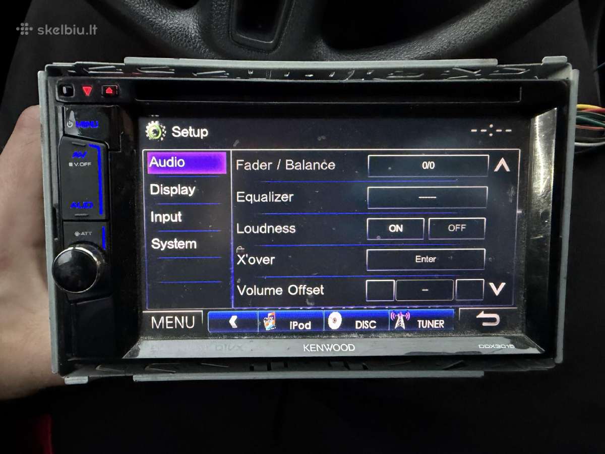 Kenwood Ddx3015 - nuotraukos Nr. 9