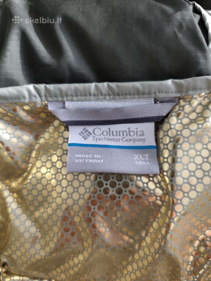 Nauja pašiltinta Columbia striukė, dydis XL Tall - nuotraukos Nr. 10