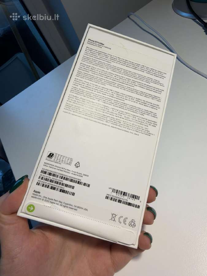 iPhone 14 pro max 256 GB - nuotraukos Nr. 15