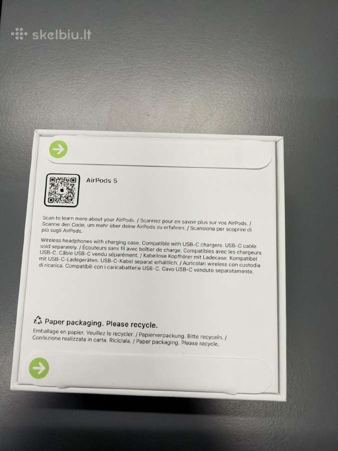 Apple Airpods 5 - nuotraukos Nr. 2