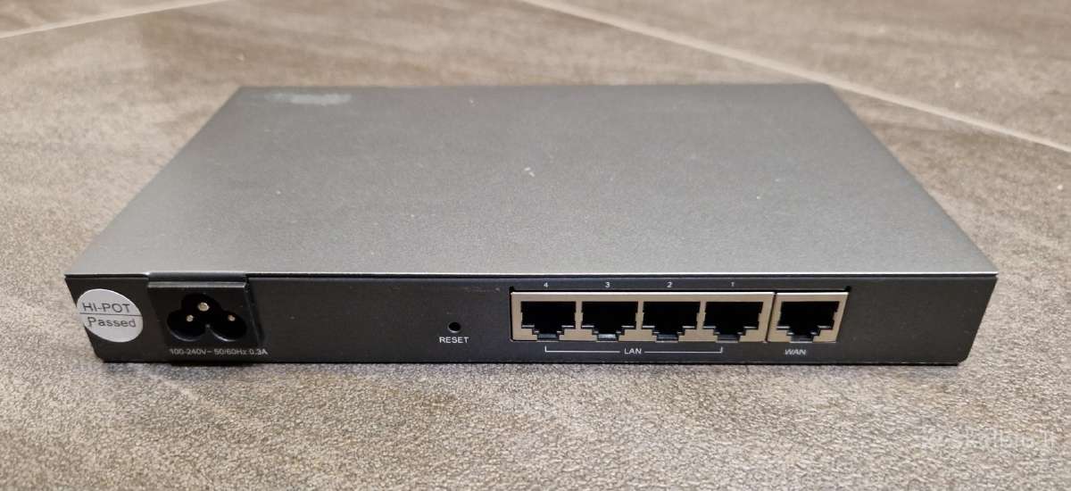 Router (maršrutizatorius) Tp-link Tl-r600vpn - nuotraukos Nr. 2