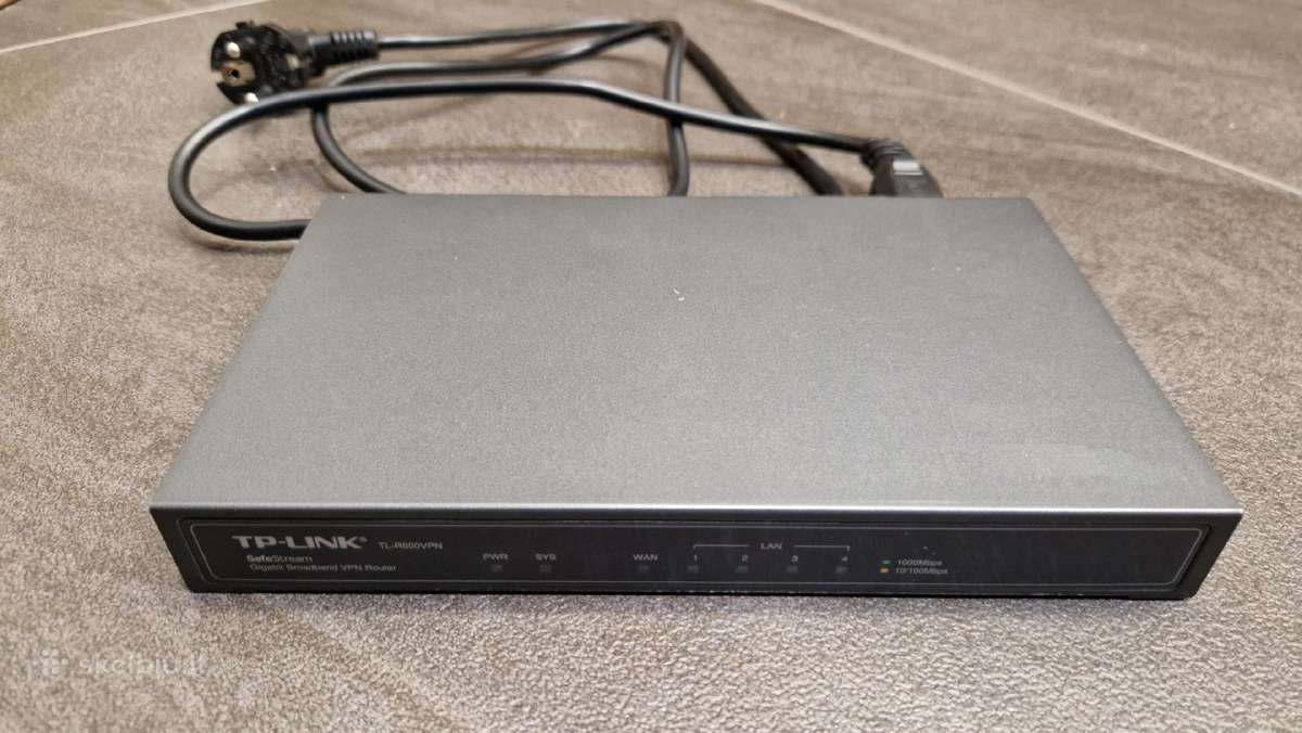 Router (maršrutizatorius) Tp-link Tl-r600vpn - nuotraukos Nr. 4