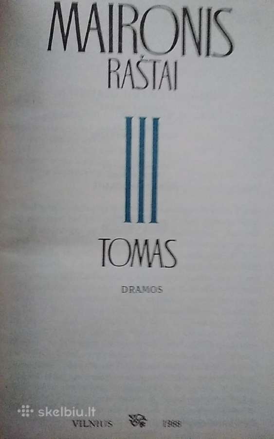 Maironis Raštai (3 tomai) - nuotraukos Nr. 6