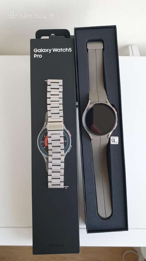 Samsung Galaxy watch S5 Pro - nuotraukos Nr. 2