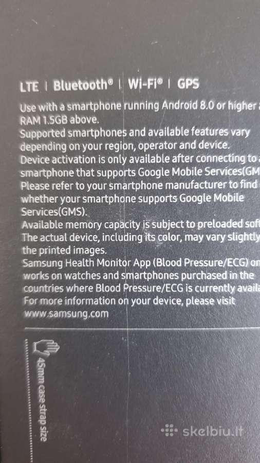 Samsung Galaxy watch S5 Pro - nuotraukos Nr. 7