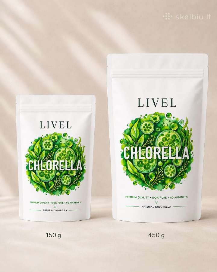 Spirulina ir chlorella tabletės -40% - nuotraukos Nr. 3