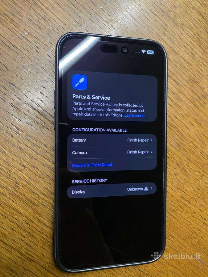 iPhone 14 pro max 256gb 100% baterija - nuotraukos Nr. 7